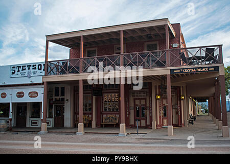 The Crystal Palace Saloon, Tombstone, Arizona, USA Stock Photo - Alamy