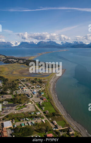 Homer spit, Homer, Kenai Fjords National Park, Alaska, USA. Stock Photo