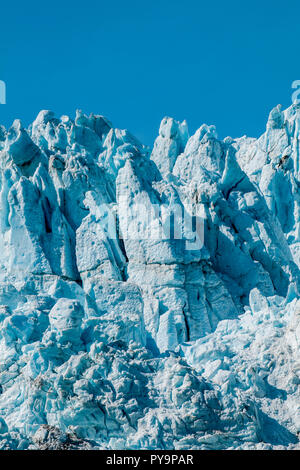 Holgate Glacier, Harding Icefield, Kenai Fjords National Park, Alaska, USA. Stock Photo