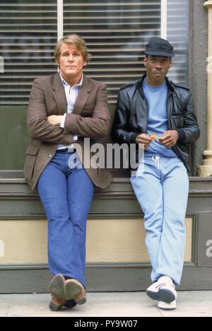 48 HRS 1982 Paramount Pictures film with Nick Nolte at left as ...