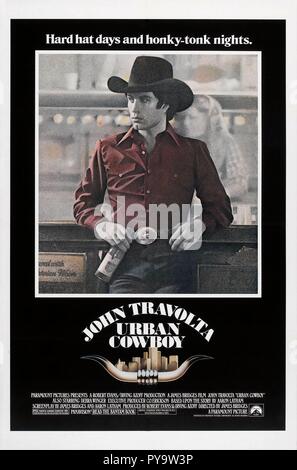 Original film title: URBAN COWBOY. English title: URBAN COWBOY. Year: 1980. Director: JAMES BRIDGES. Credit: PARAMOUNT PICTURES / Album Stock Photo