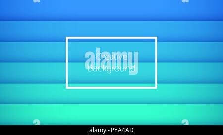 Geometric background with colorful horizontal stripes. Creative background for landing page, banner and cover, poster and presentation. Modern templat Stock Vector