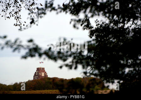 Memorial to the Missing at Thiepval in France Stock Photo