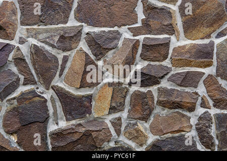 Sandstone wall from a building in east erzgebirge for background. Great look Stock Photo
