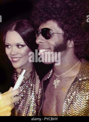 Sly Stone and wife Kathy Silva Undated Photo By John Barrett/PHOTOlink