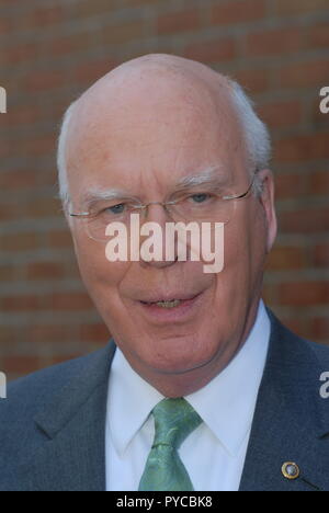 Sen. Patrick Leahy, D-Vt., speaks during a Senate Judiciary Committee ...