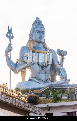 Murudeshwar, Karnataka, India - January 6, 2015: The Statue Of Great 