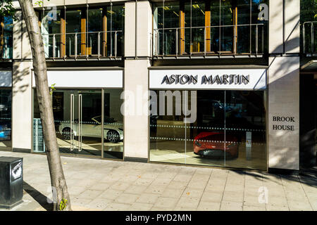 Aston Martin dealer in London England Stock Photo