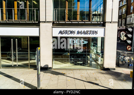 Aston Martin dealer in London England Stock Photo