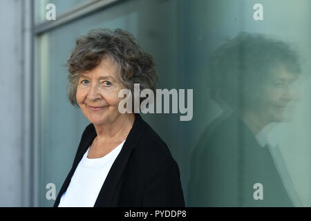 Angelika Waldis in October 2018 at the Frankfurt Book Fair. | usage worldwide Stock Photo