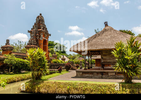 Balinese Hindu temple Pura Taman Ayun Mengwi, Badung Regency, Bali, Indonesia Stock Photo
