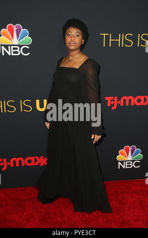 Premiere of NBC's 'This Is Us' Season 3  Featuring: Lyric Ross Where: Hollywood, California, United States When: 25 Sep 2018 Credit: FayesVision/WENN.com Stock Photo