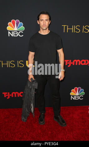 Premiere of NBC's 'This Is Us' Season 3  Featuring: Milo Ventimiglia Where: Hollywood, California, United States When: 25 Sep 2018 Credit: FayesVision/WENN.com Stock Photo