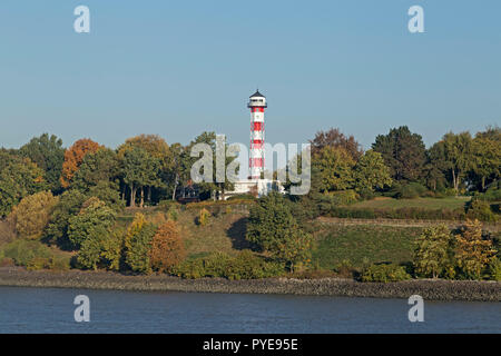 upper range light Rissen, Hamburg, Germany Stock Photo