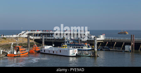 harbour, Cuxhaven, Lower Saxony, Germany Stock Photo