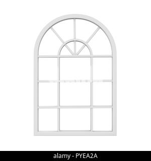 Window Frame Isolated Stock Photo