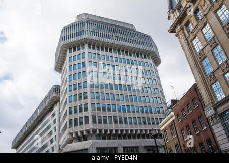 The Ministry of Justice (MoJ) building on Petty France, Westminster, London, SW1, UK Stock Photo