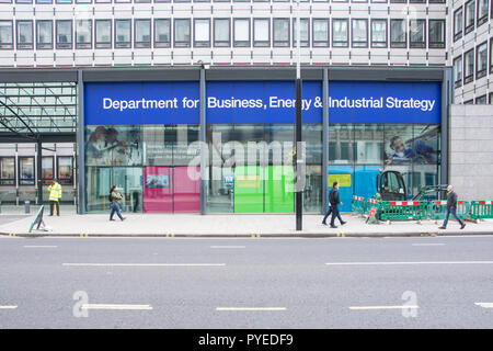 Department for Business, Energy and Industrial Strategy, Victoria Street, Westminster, London, England, UK