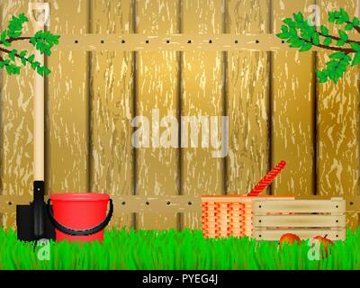 Time to the summer cottage Stock Vector