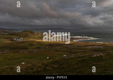 mythical landscapes in ireland Stock Photo