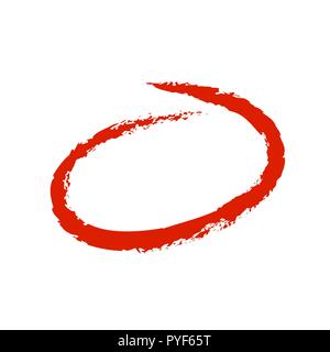 Red calendar mark icon on white Stock Vector
