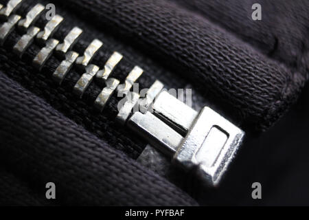 Download Metallic Zip Detail Stock Photo Alamy PSD Mockup Templates