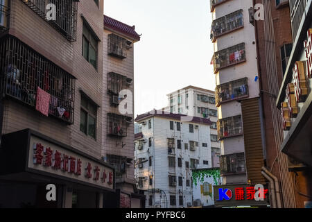 SHENZHEN, CHINA, DECEMBER 21 2017: Modern skyline of SHENZHEN, CHINA, DECEMBER 21 2017: Modern skyline of