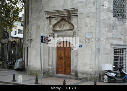 Mehmet Pasa mosque in old Istanbul, close to Golden bazar Stock Photo