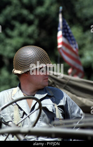US Rifleman (Reenactor) Stock Photo