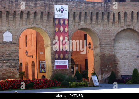 Castle of Forlimpopoli. Forlimpopoli, Emilia-Romagna, province of Forlì-Cesena, Italy. 03 Nov 2014 Stock Photo