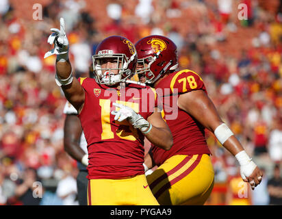 LOS ANGELES, CA - NOVEMBER 23: USC Trojans safety Talanoa Hufanga