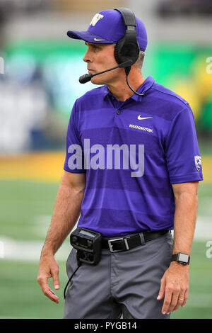 Berkeley, California, USA. 27th Oct, 2018. Washington Huskies ...