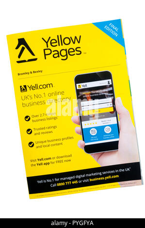 yellow pages contact number