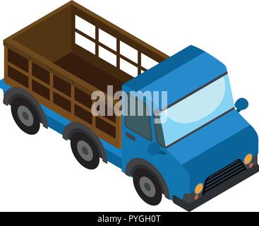 Toy truck icon, isometric 3d style Stock Vector Image & Art - Alamy