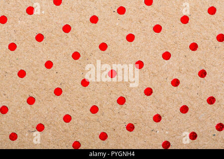 Concept abstract red points seamless pattern flora surface design. Repeatable motif with stylized flowers for fabric wrapping paper background. red sh Stock Photo