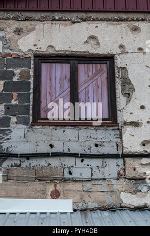 The house of the Kolar family, now the Sarajevo Tunnel Museum in which was hidden the underground tunnel built in 1993 during the Siege of Sarajevo Stock Photo