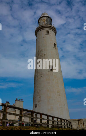 St Marys Lighthouse Stock Photo