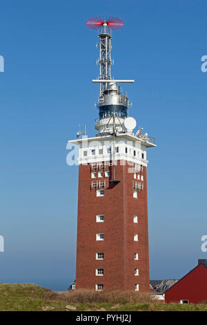 lighthouse, Heligoland, Schleswig-Holstein, Germany Stock Photo