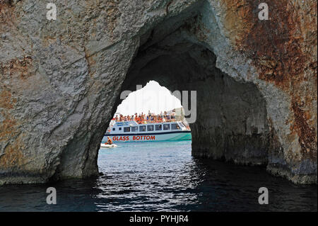 Greece, Zakynthos- Agios Nikolaos Stock Photo