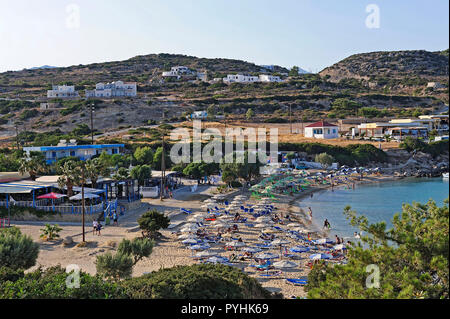 Greece, Karpathos tourist resort Amopi Stock Photo