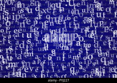 The pattern composed from letters. vector Stock Vector