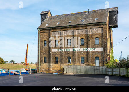 Oyster Bay House,Faversham Creek,Faversham,Kent,England,UK Stock Photo