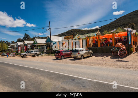 Barrydale village shops, westen cape, South Africa Stock Photo