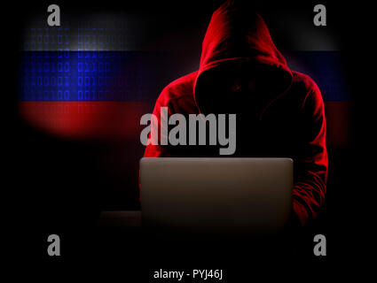 foreign hacker  security concept Stock Photo