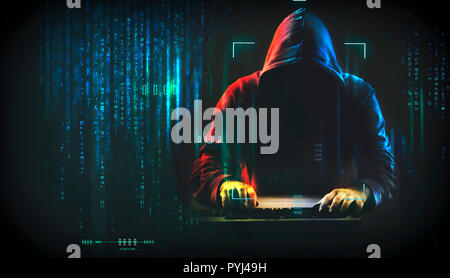 web security concept Stock Photo