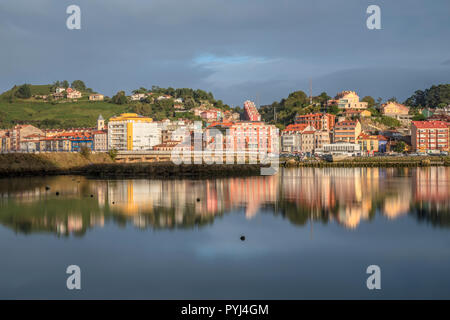 stack of wooden fishing creels in Ribadesella public port Asturias Spain  Europe Stock Photo - Alamy