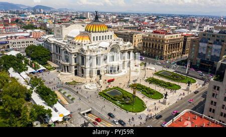 Palacio de Bellas Artes or the Palace of Fine Arts, Mexico City, Mexico Stock Photo