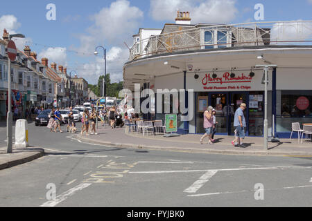 Harry Ramsden's traditional English Fish & Chip Shop on Eastbourne