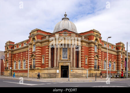 Central Public Library in Blackpool Lancashire UK Stock Photo