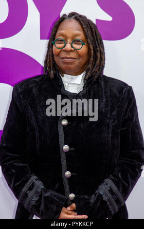 New York, USA. 28th October, 2018. Whoopi Goldberg attends the world premiere of 'Nobody's Fool' at the AMC Lincoln Square in New York City on October 28, 2018. Credit: Jeremy Burke/Alamy Live News Stock Photo